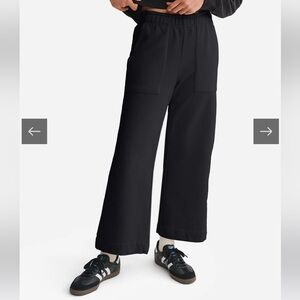 Mate the Label Organic Fleece Wide Leg Pant NWT